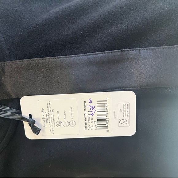 Varley Roeder Half Zip MidLayer BRAND NWT! NEVER WORN! MSRP:$138 - Picture 5 of 9